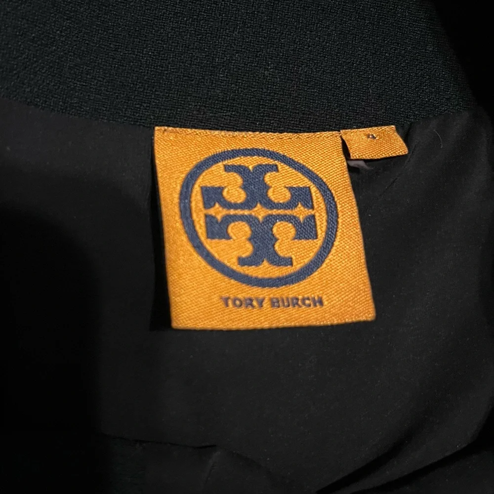 Tory Burch‎ Walsh Wool Blend A-Line Knee length Dress Navy Blue size 4